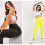 Dopasowane legginsy prążkowane basic